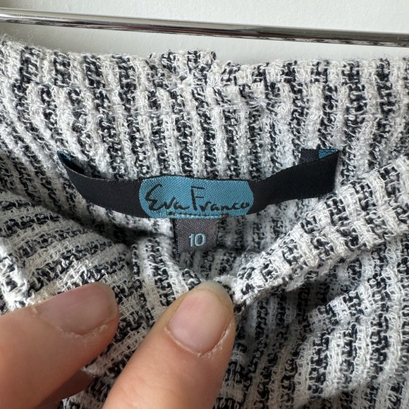 Eva Franco pinstripe midi skirt - Picture 2 of 3